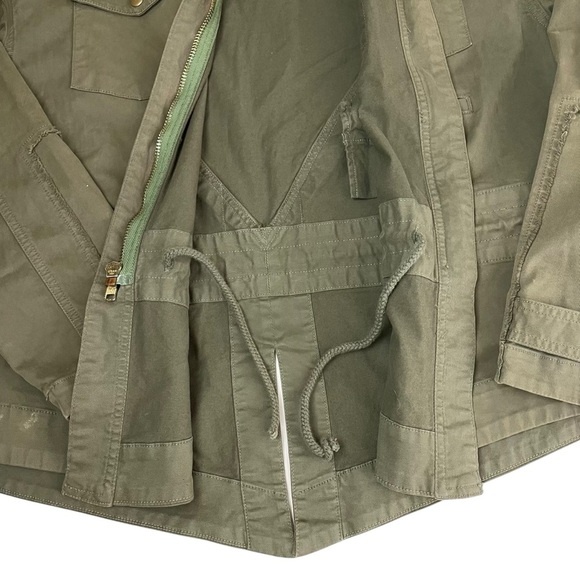 McGuire Denim Army Green Jacket Medium - Picture 7 of 14